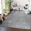 Teppich Ritz Beige Blau Ornament