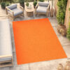 Teppich Mono Indoor Outdoor Orange