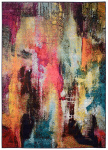 Teppich Salsa Abstrakt Mehrfarbig