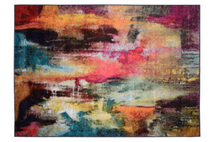 Teppich Salsa Abstrakt Mehrfarbig