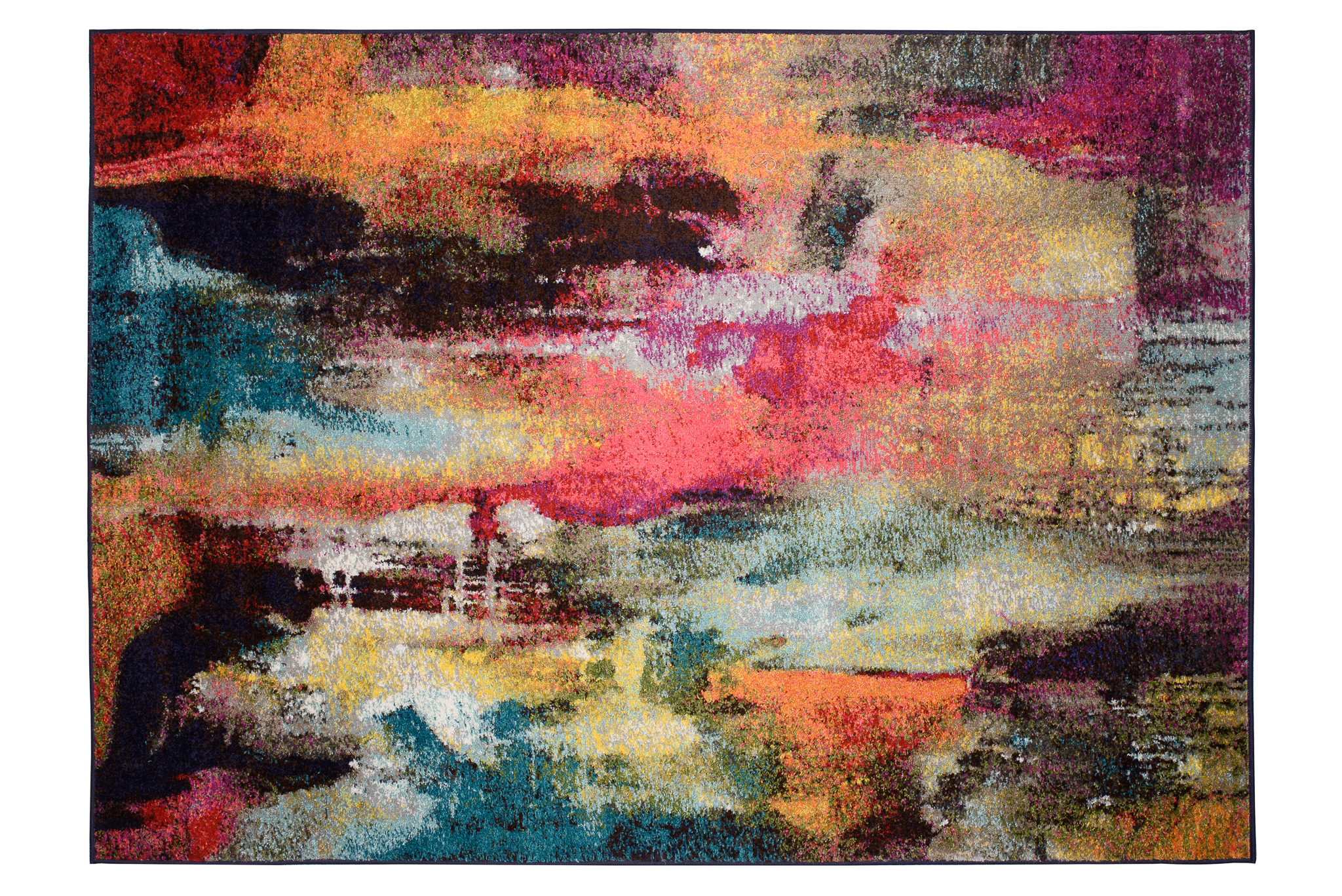 Teppich Salsa Abstrakt Mehrfarbig