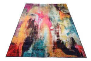 Teppich Salsa Abstrakt Mehrfarbig