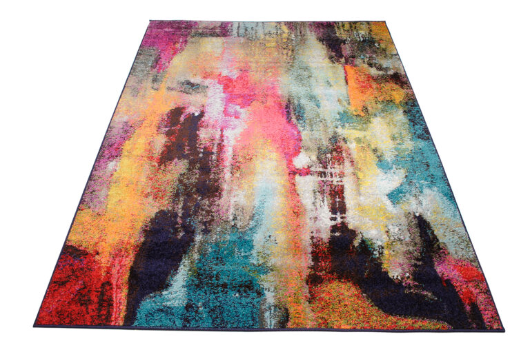 Teppich Salsa Abstrakt Mehrfarbig